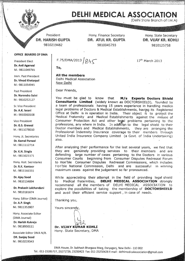 Doctorshield member testimonial